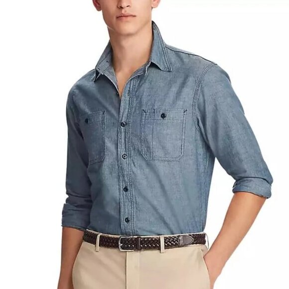 Polo Ralph Lauren Braided Vachetta Leather Belt - Picture 3 of 3